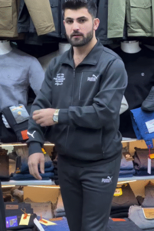 BLACK PUMA PERFORMANCE TRACKSUIT